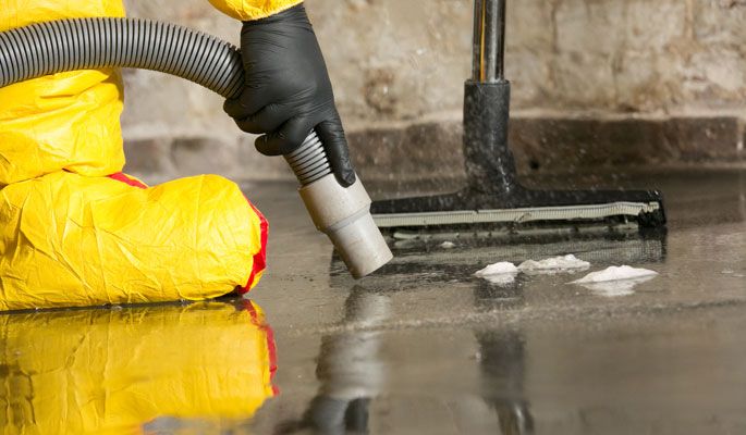 Sewage Cleanup in Watchung, NJ (5323)