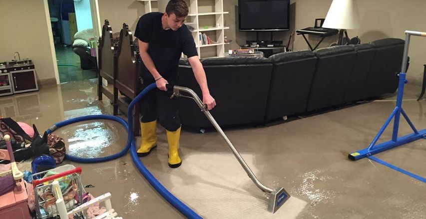 Basement Flood Cleanup & Repairs in Winfield, NJ (2390)