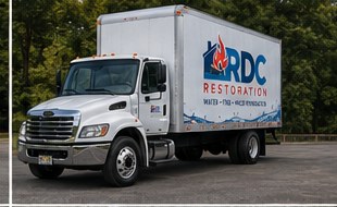 RDC Restoration crew performing commercial restoration at a New Jersey property