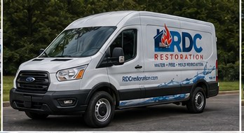RDC Restoration service van in New Jersey